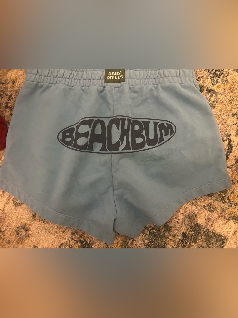 Daily Drills Light Blue "Beach Bum" Shorts M/L